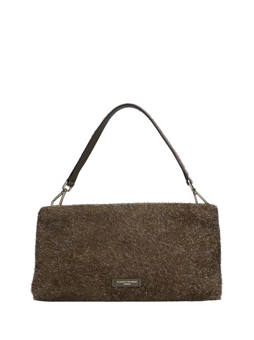 Borsa in camoscio e pelle GIANNI CHIARINI | 11186 LDN-PLMUSCHIO